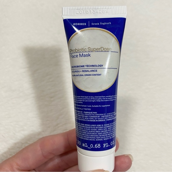 Korres Travel Size Skincare Bundle - Greek Yoghurt Cream & Mask -Santorini Cream - Picture 4 of 4